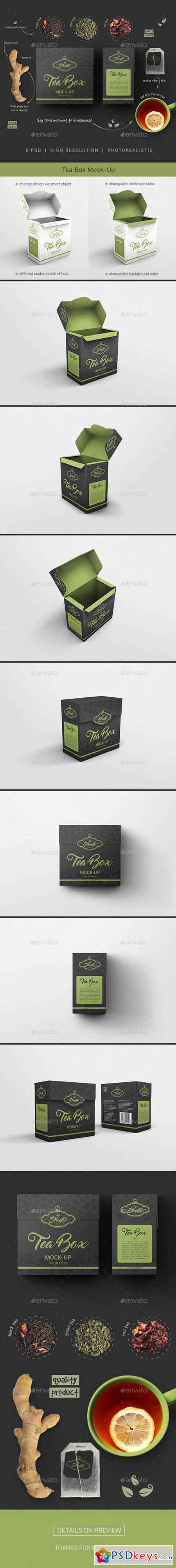Tea Box Mock-Up 19662409