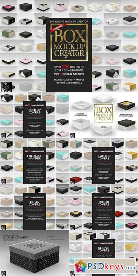 Download Box Packaging MockUp Creator 1 1319398 » Free Download Photoshop Vector Stock image Via Torrent ...