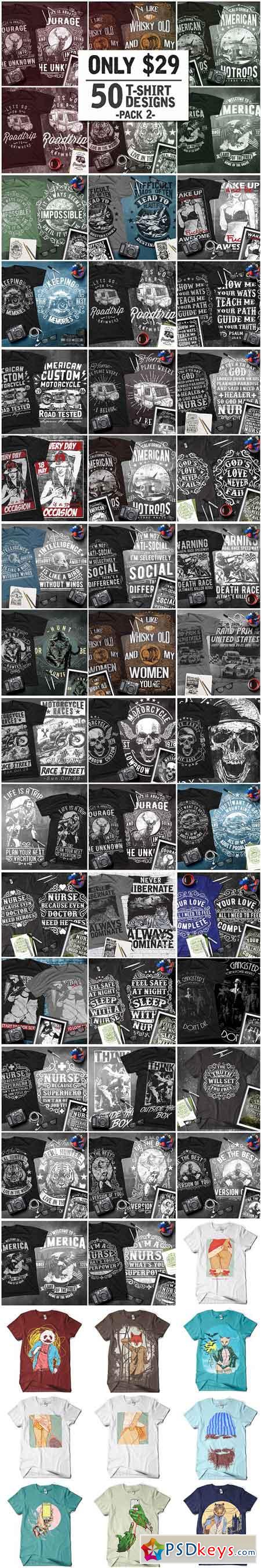 T-Shirt Design Collection Pack 2 1324580