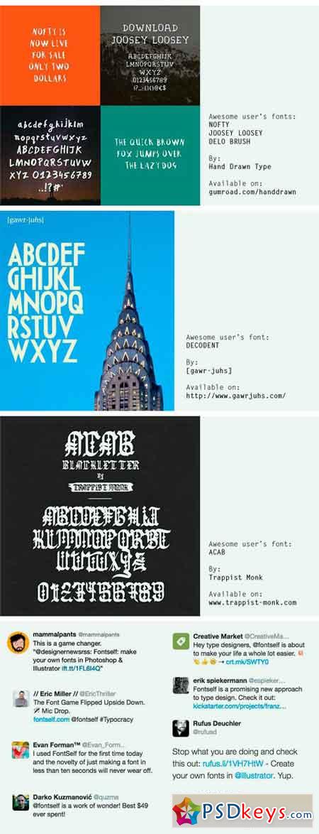 Fontself Make fonts in Illustrator 761404