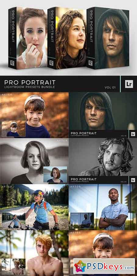 Pro Portrait Lightroom Preset Bundle 1344384