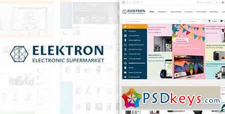 Elektron - Multi-Purposes Electronics PSD Template 19169013