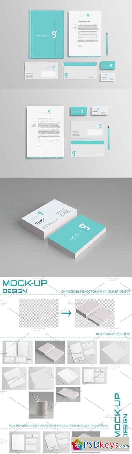 Branding Identity Mock-up Design 38273