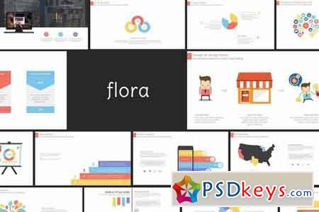 Flora Multipurpose Powerpoint Presentation