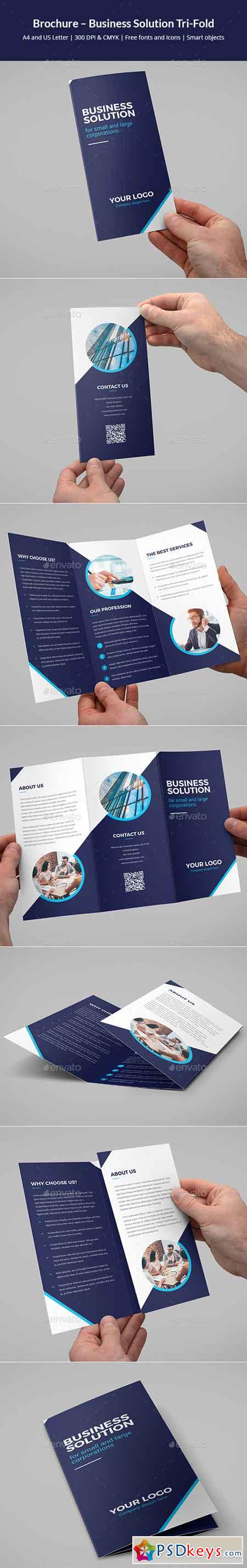 Brochure  Business Solution Tri-Fold 19524111