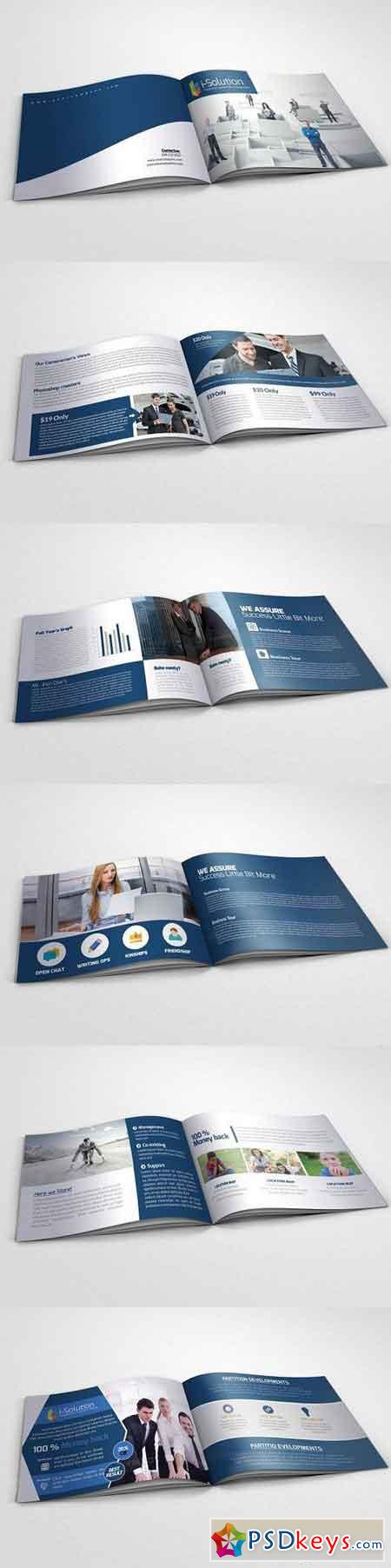 12 Pages Bi Fold Brochure Catalog 768532