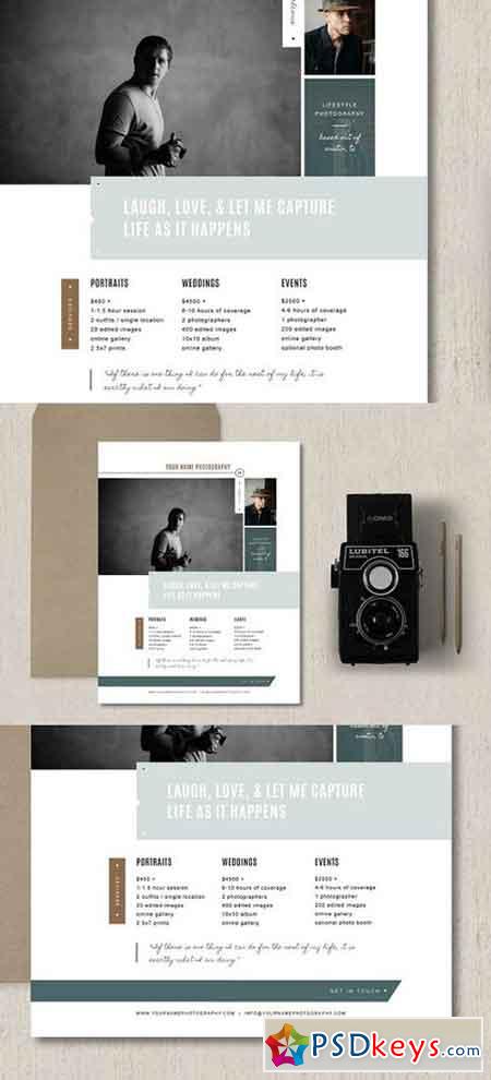 Photographer Pricing Template 1364105