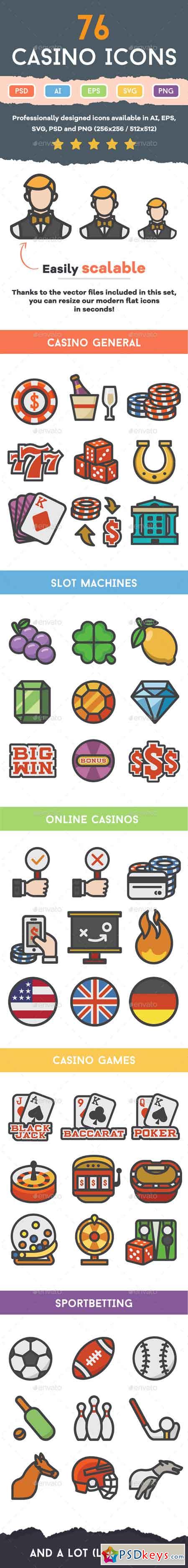 Casino Icons 15757121