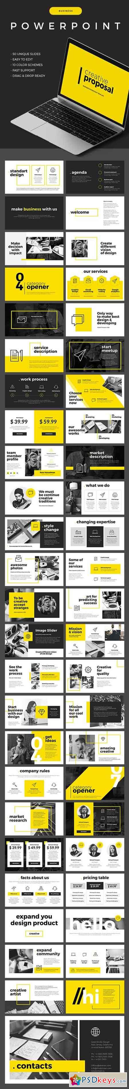 Business Powerpoint Template 19486815