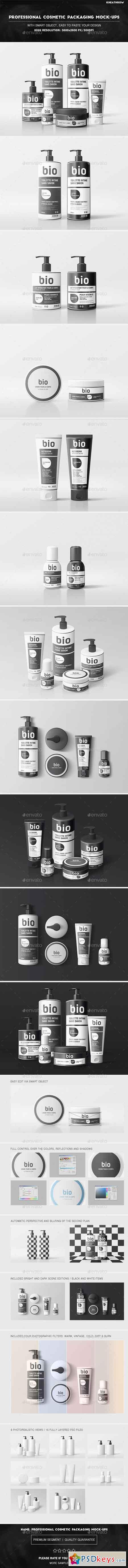 Professional Cosmetic Packaging Mock-Ups 17766696