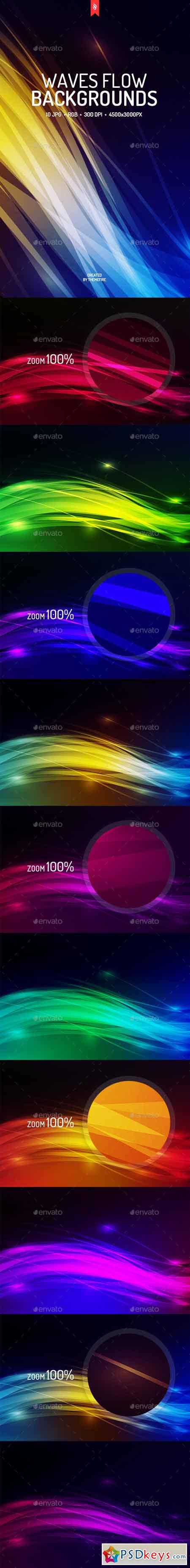 Abstract Waves Flow Backgrounds 19197323