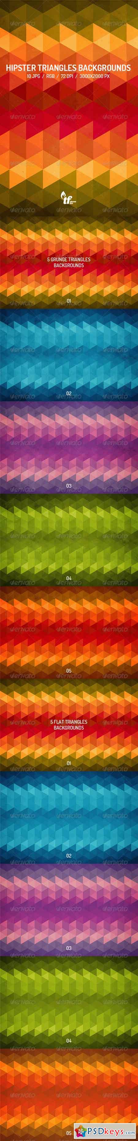 Hipster Triangles Backgrounds 7796833