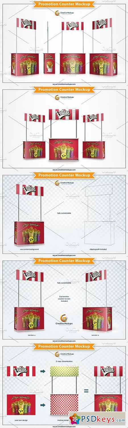 Promotion Counter Mockup 1309006