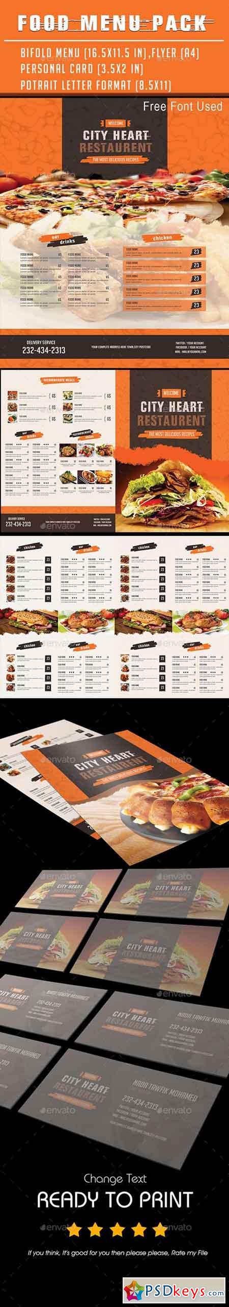 Food Menu Pack 15370515