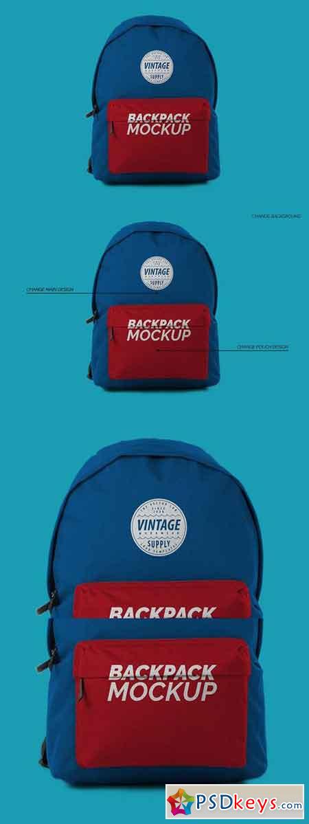 Backpack Bag Mockup 1373305