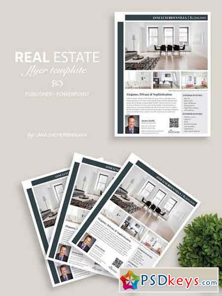 Real Estate Flyer Template No.6 1382191