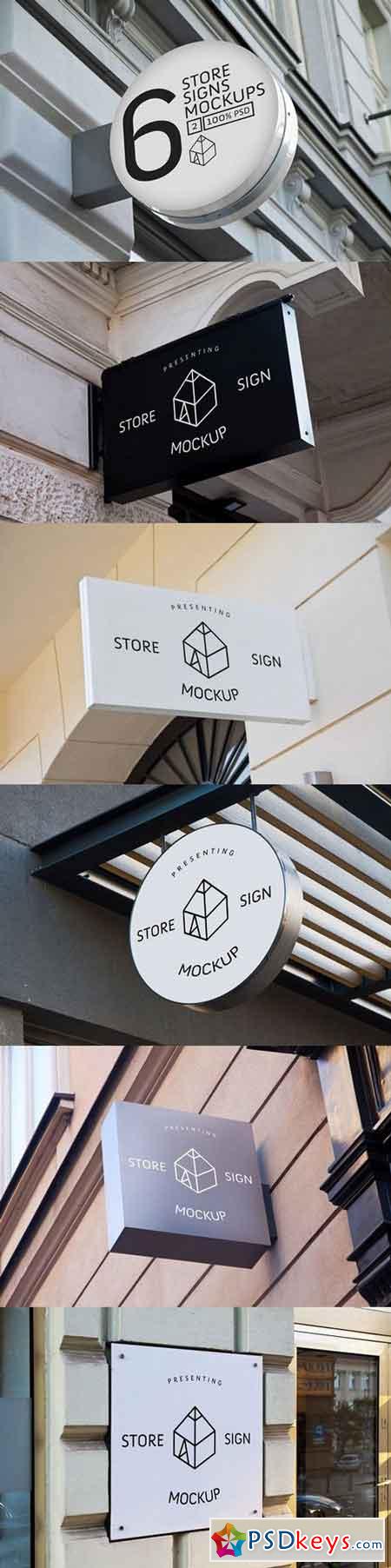Store Signs Mock-ups 2 685102