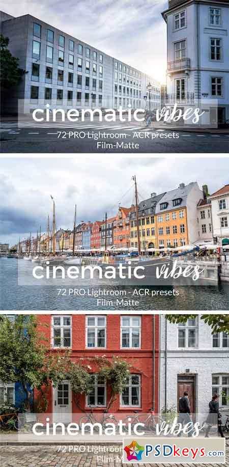 Cinematic Vibes Lightroom Presets 1380759