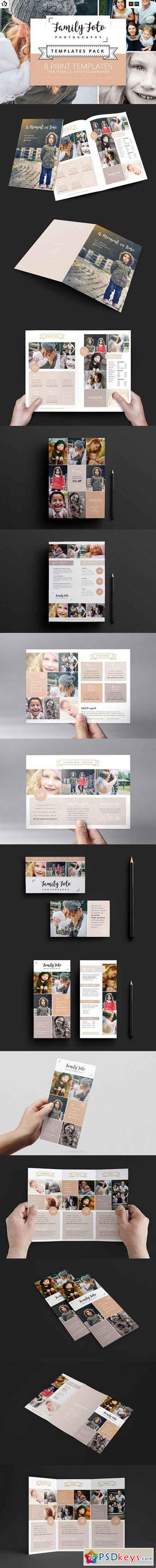 Family Photographer Templates Pack 1378832