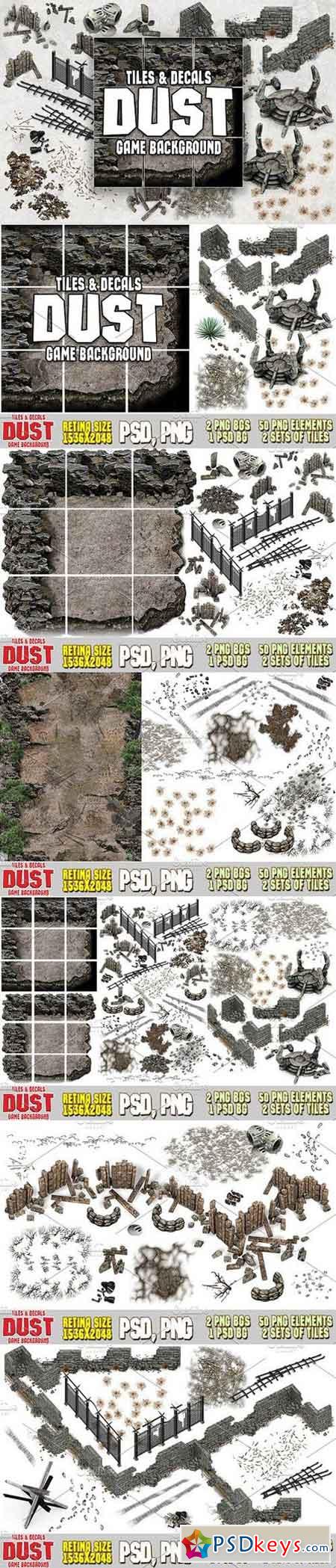 DUST 2D MAP TILES AND DECALS 1371923