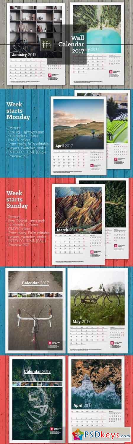 Wall Calendar 2017 (WC23) 1196489