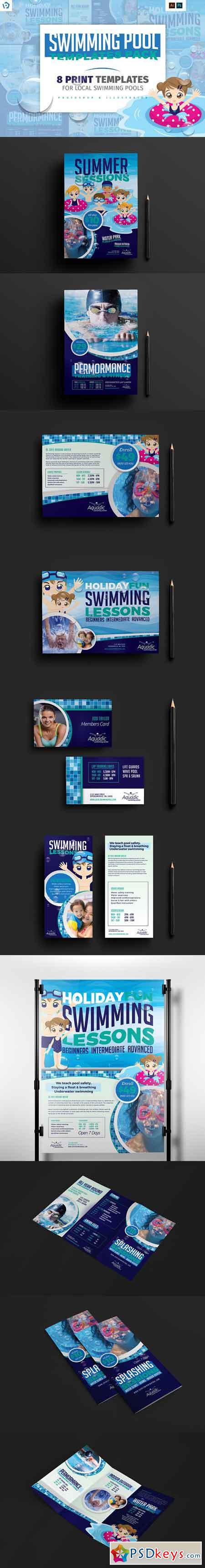 Swimming Pool Templates Pack 1189087