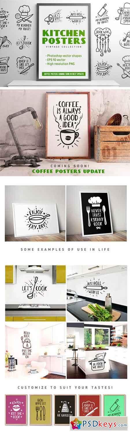 Kitchen Posters Collection 1370959