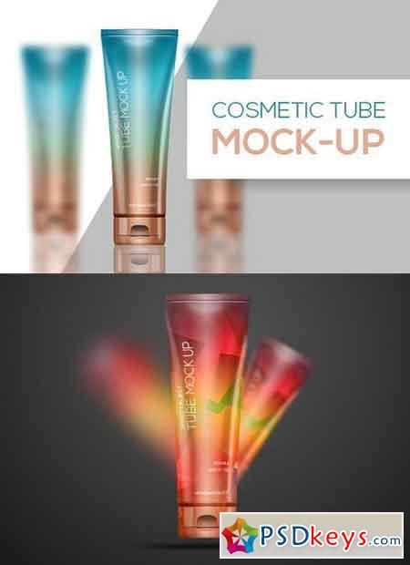 Cosmetic Tube Mock Up 140845