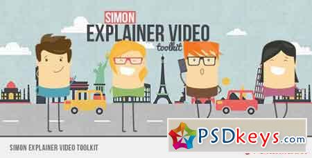 Simon Explainer Video Toolkit 8954003 - After Effects Projects