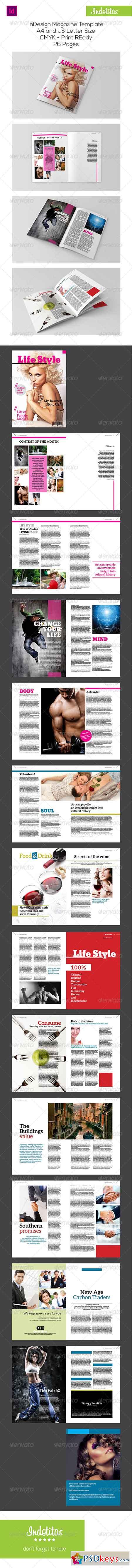 InDesign Magazine Template 7641548