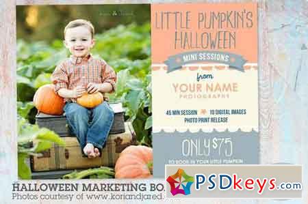 ID001 Halloween Day Marketing Board 1399086