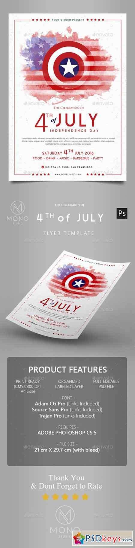 4th of July Flyer 16680272