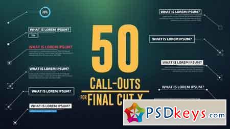 50 Call-Outs Pack 14531447 - After Effects Projects