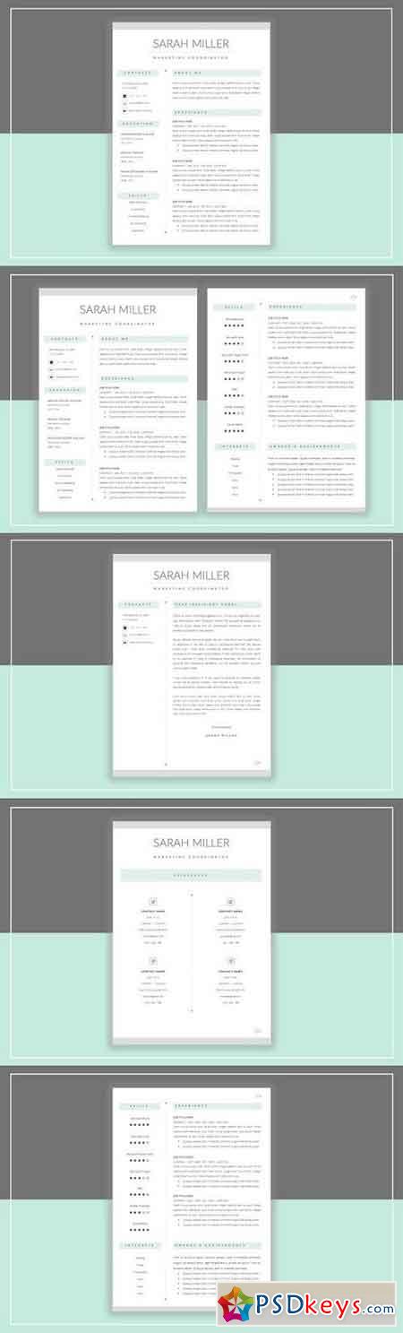 Resume Template & Cover Letter 359285