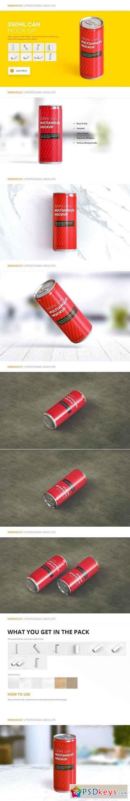 Energy Drink Can Mock-up 1204609