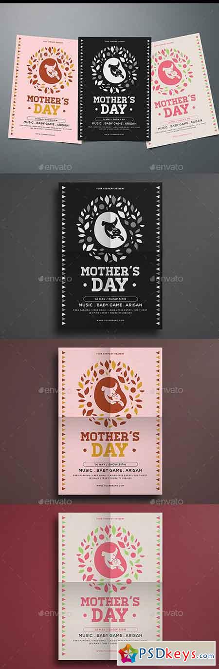 Simple Mother's Day Flyer 19770394