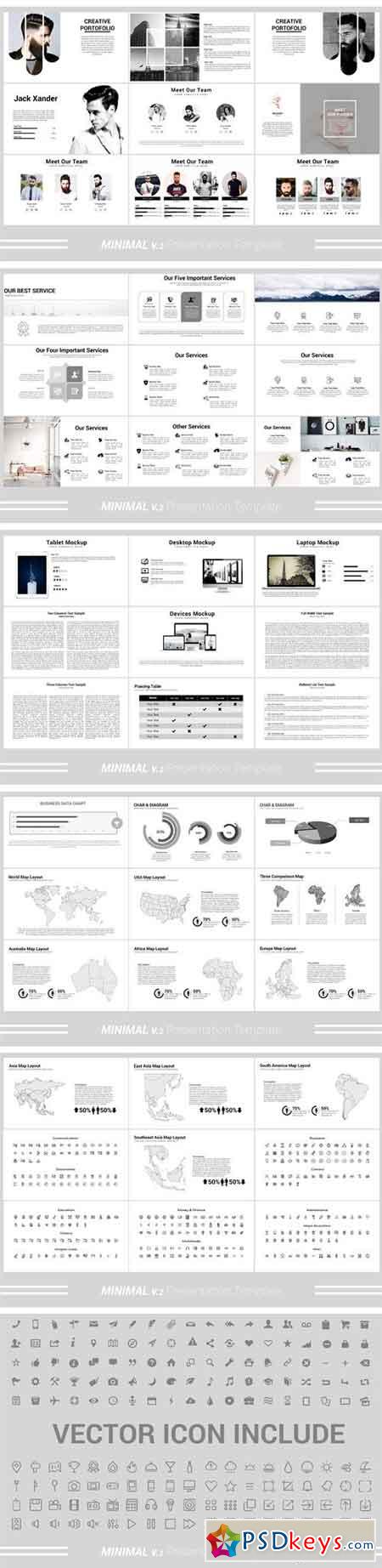 Minimal v.2 Powerpoint Template 1408610