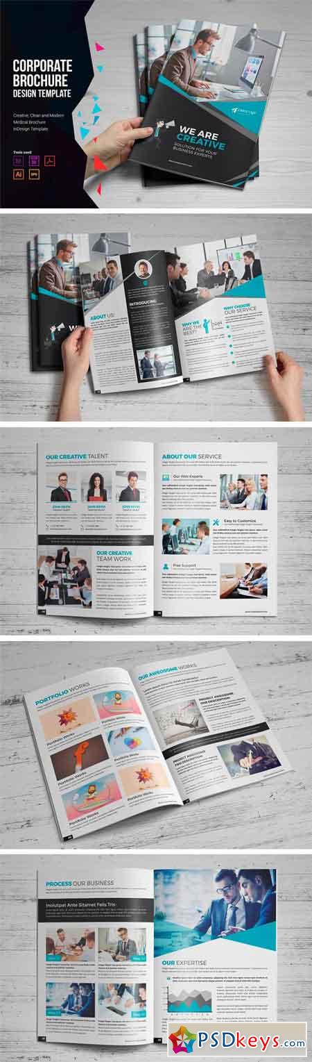 Corporate Brochure Design 1408760