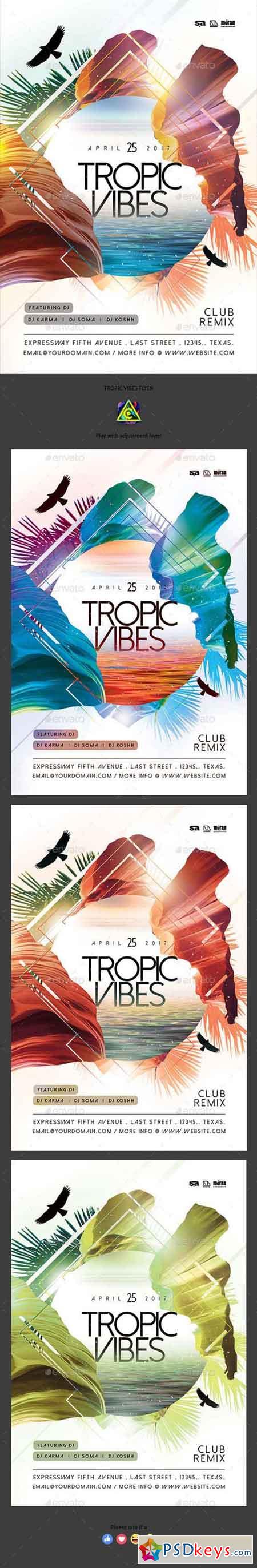 Tropic Vibes Flyer 19956747