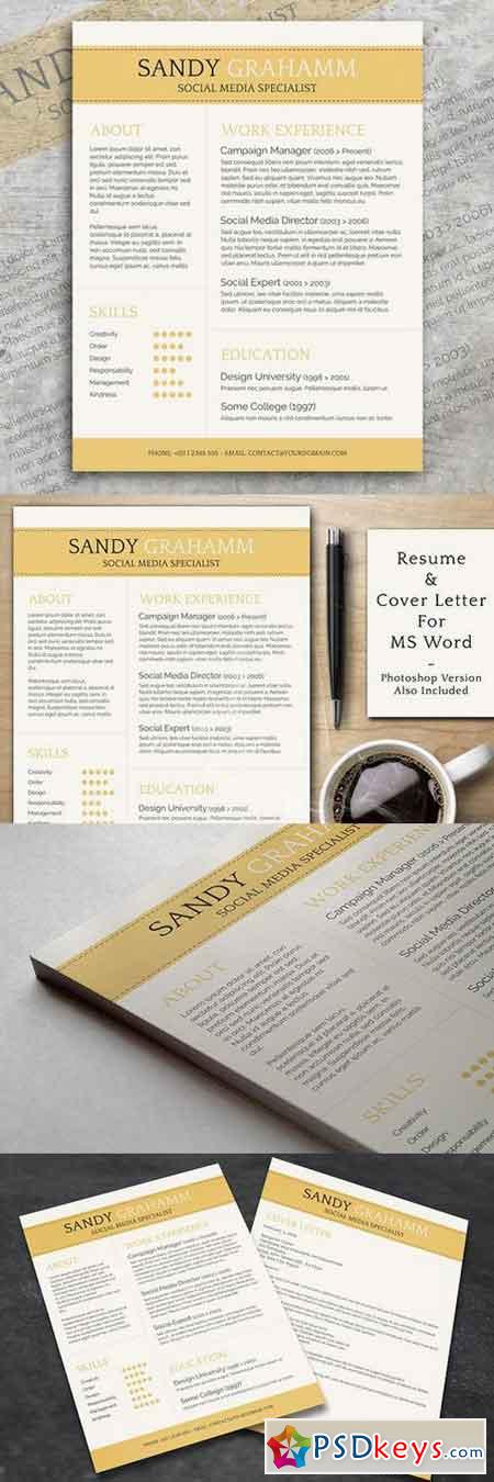 Professional CV + Cover Letter 198730