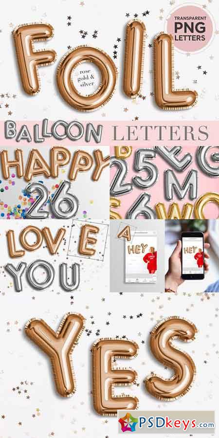 Foil Balloon Letters 1398912