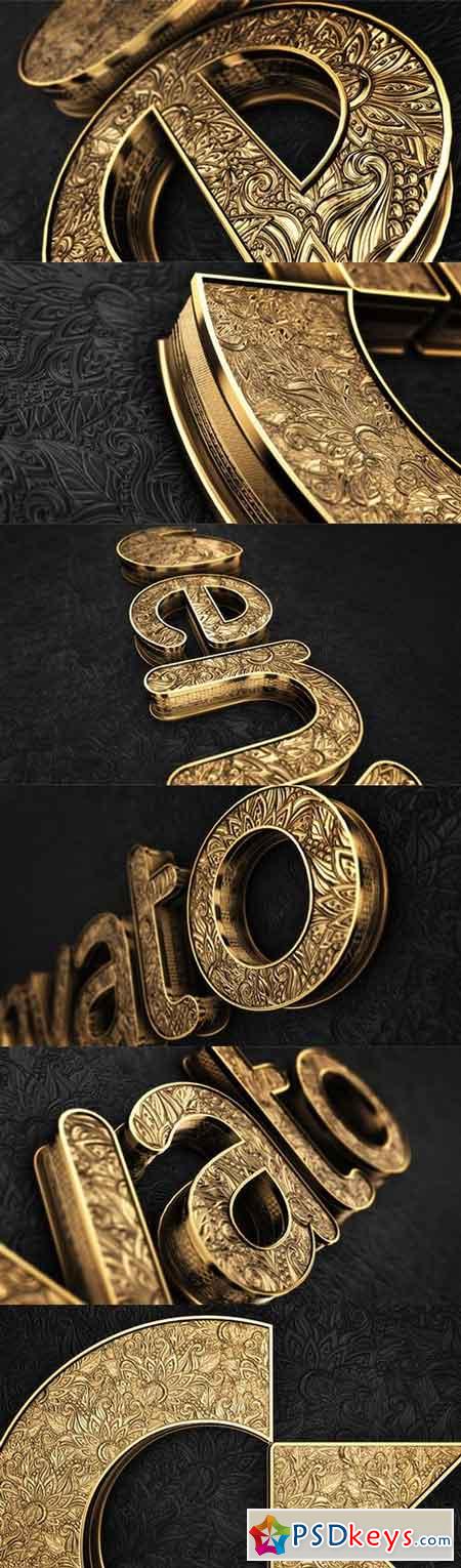 Black Gold Logo V4 19855248 - After Effects Projects