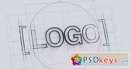 Technical Sketch Logo - After Effects Projects