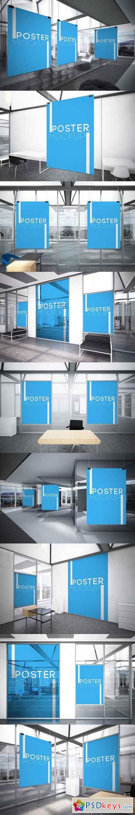 Office Posters Mockups 1437518