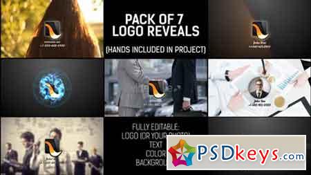 Pack of Hand Logo 8585073 - After Effects Projects