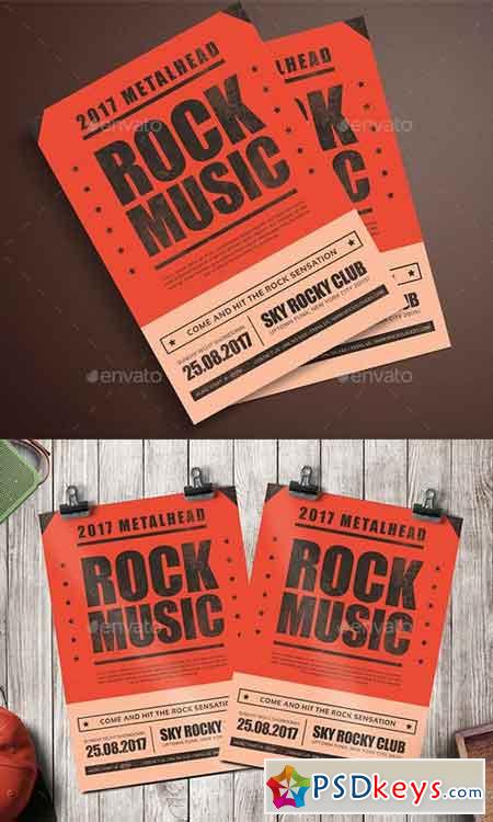 Rock Music Flyer 20003819
