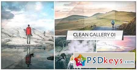 Clean Photo Gallery - Image Slide Opener 19494099 - After Effects Projects