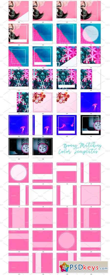 Pink & Blue Insta Lifestyle Set 1459885