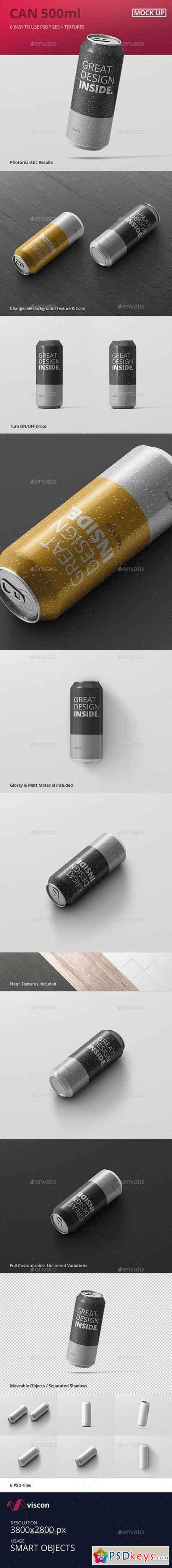 Can Mockup 500ml 19298710