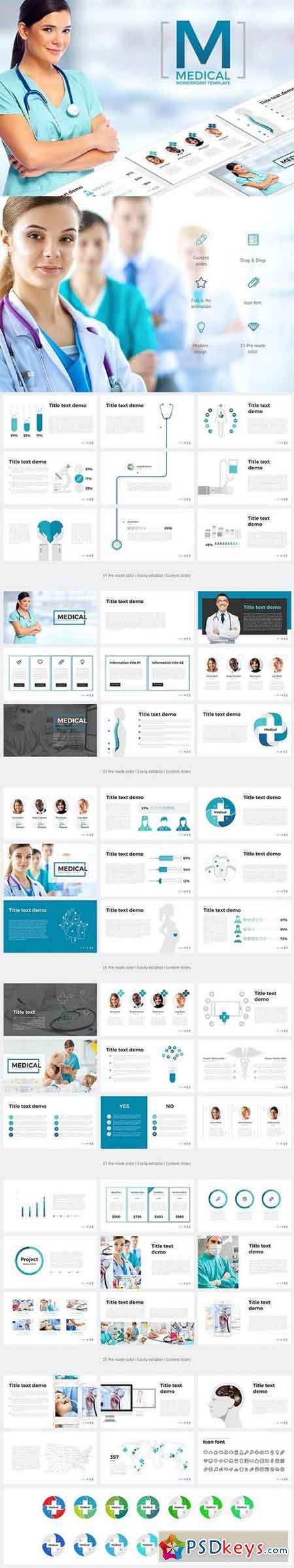 Medical PowerPoint Template 1462297